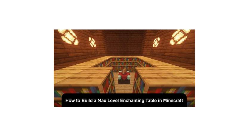 How much bookshelves for max enchantment bedrock