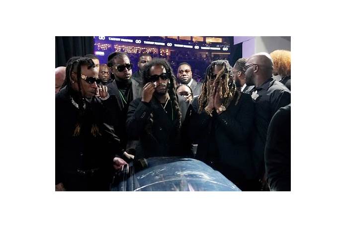 Enchanting rapper funeral service