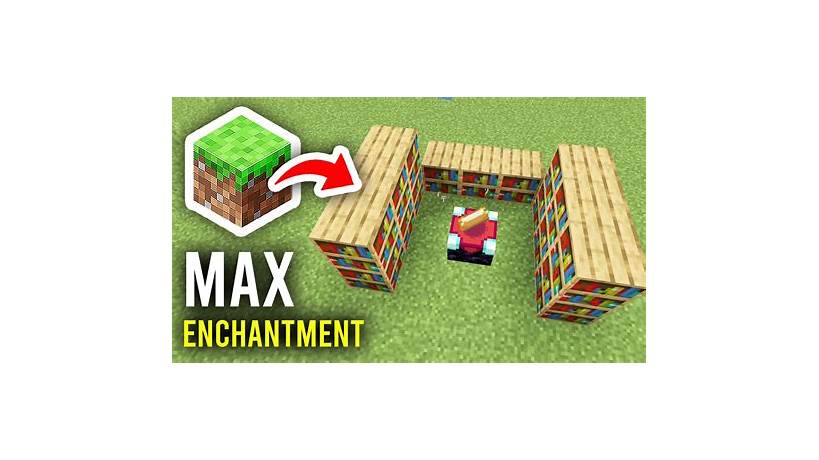 How much bookshelf for max enchantment