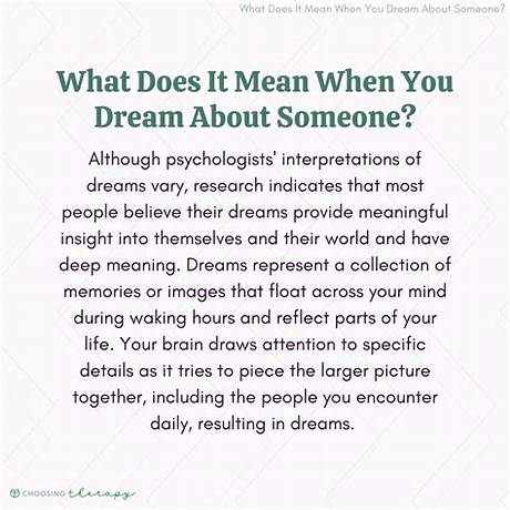 Why did i have a dream about someone being possessed