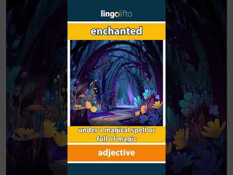 Enchanting example sentence