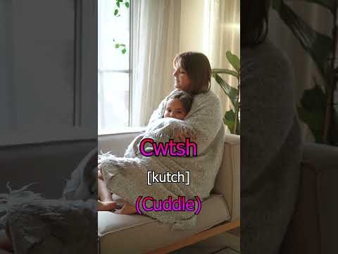 Word for cuddle in welsh