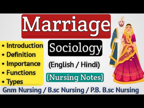 Marriage definition sociology in marathi