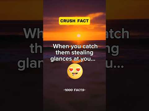 Why does he steal glances at me