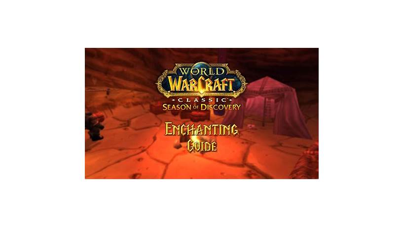Enchanting guide wow tbc classic