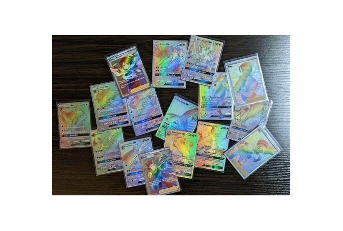 Rainbow pokemon cards worth money