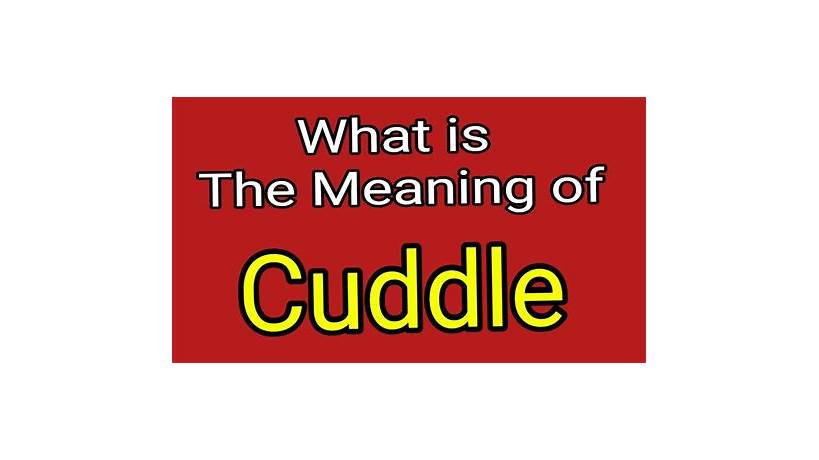 Word for cuddle in welsh