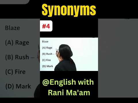 Blazing meaning synonyms