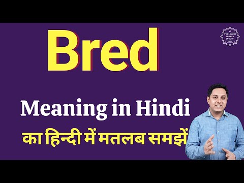 Bred meaning in hindi and english