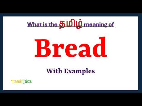 Bred meaning in tamil with example