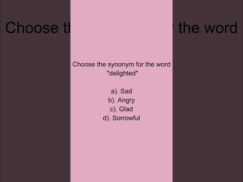 Delighted synonym professional